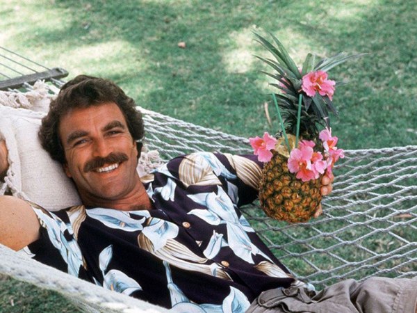 mia madre e magnum&nbsp;pi